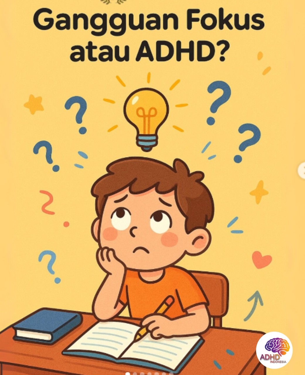 ADHD dan Kesulitan Fokus Anak: Edukasi untuk Keluarga di Kabupaten Lampung Utara