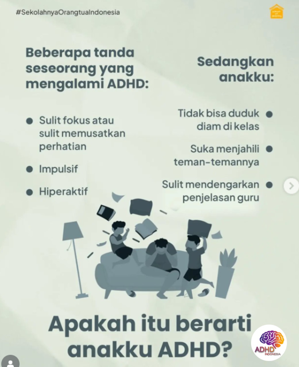 Ciri dan Gejala ADHD pada Anak Usia Dini di Kabupaten Lampung Utara